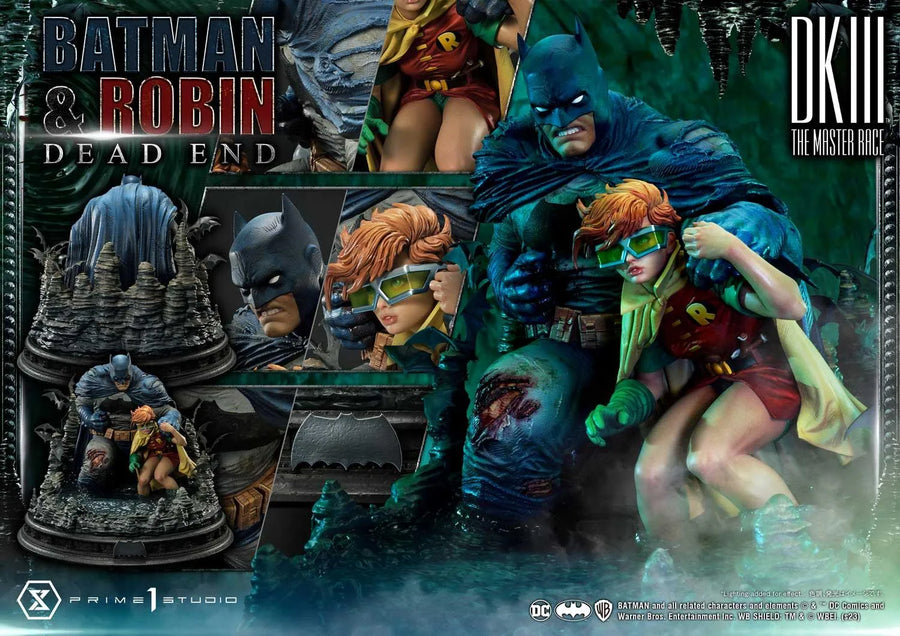 Batman & Robin Dead End (Regular Version) Batman Dark Knight III The Master Race (Comics) – Prime1Studio – ActionFigure Brasil