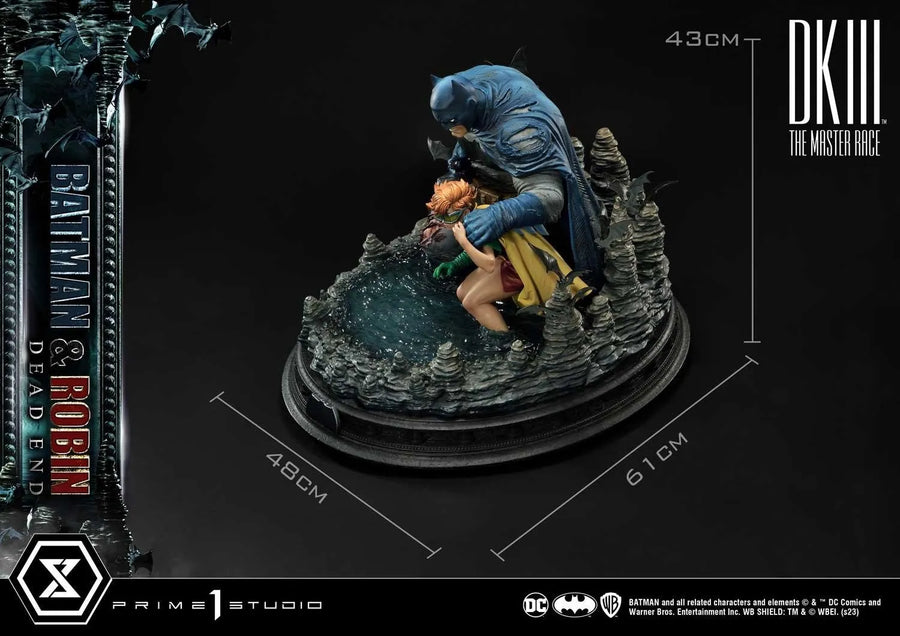 Batman & Robin Dead End (Regular Version) Batman Dark Knight III The Master Race (Comics) – Prime1Studio – ActionFigure Brasil