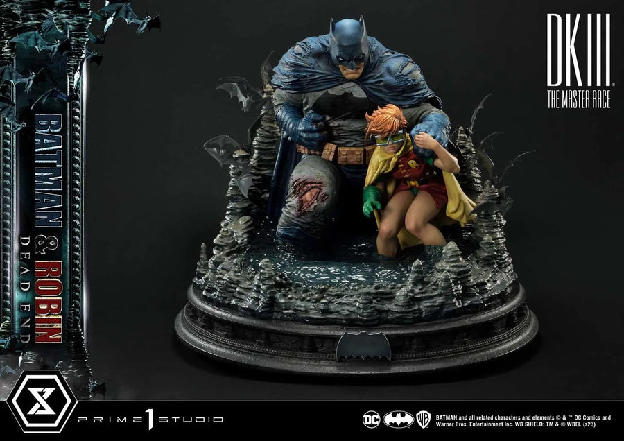 Batman & Robin Dead End (Regular Version) Batman Dark Knight III The Master Race (Comics) – Prime1Studio – ActionFigure Brasil