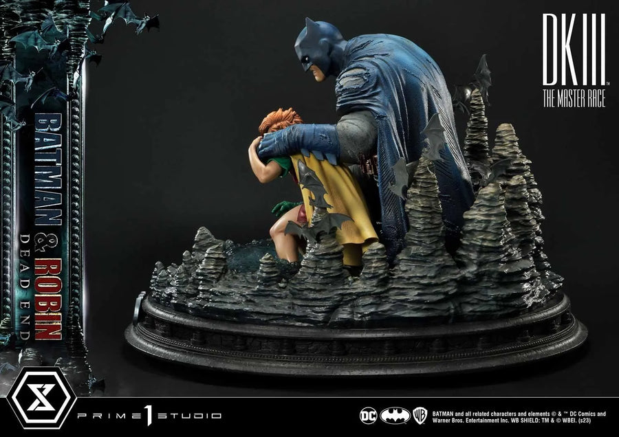 Batman & Robin Dead End (Regular Version) Batman Dark Knight III The Master Race (Comics) – Prime1Studio – ActionFigure Brasil