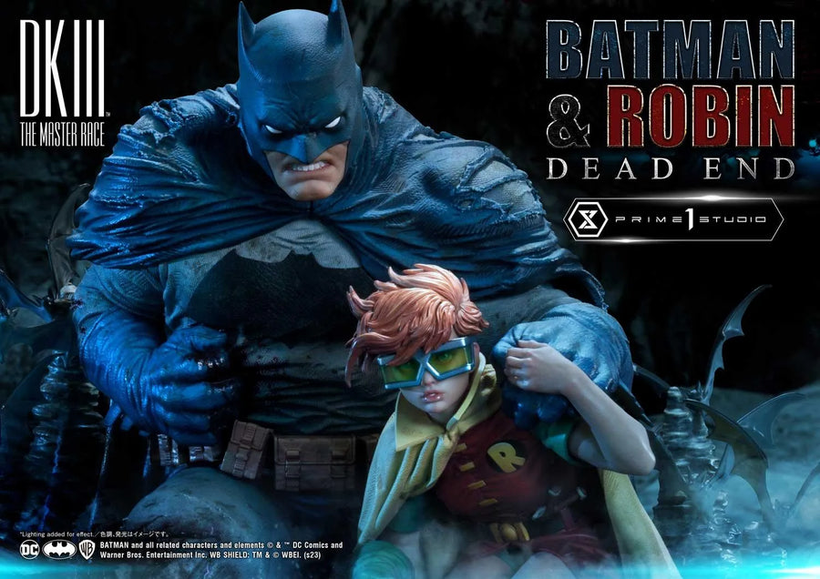 Batman & Robin Dead End (Regular Version) Batman Dark Knight III The Master Race (Comics) – Prime1Studio – ActionFigure Brasil