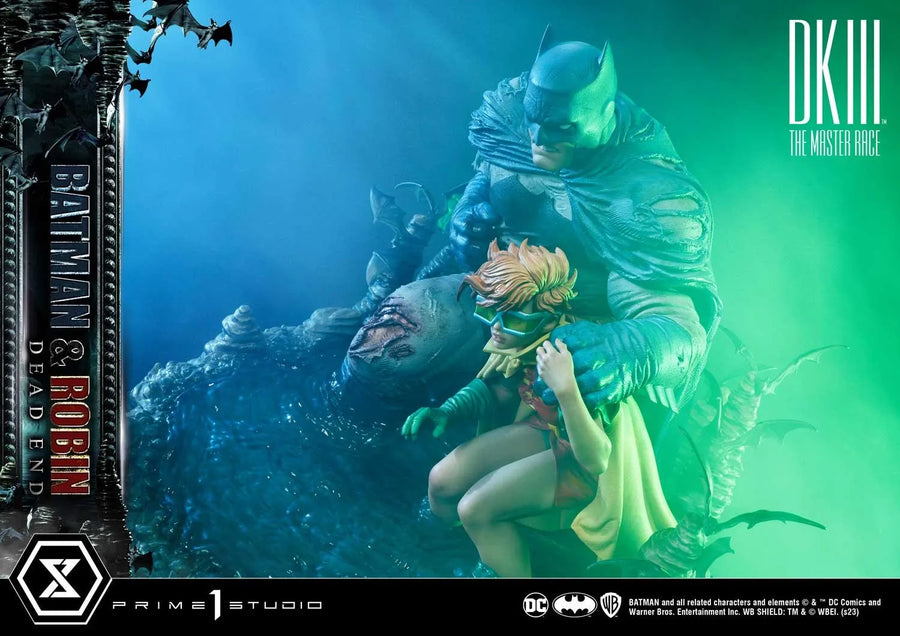 Batman & Robin Dead End (Regular Version) Batman Dark Knight III The Master Race (Comics) – Prime1Studio – ActionFigure Brasil