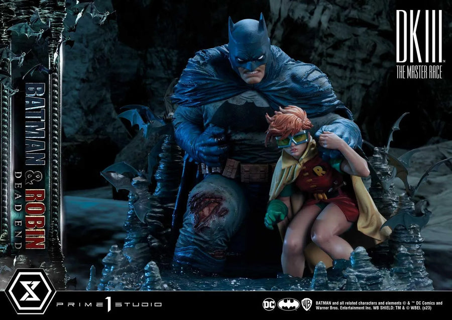 Batman & Robin Dead End (Regular Version) Batman Dark Knight III The Master Race (Comics) – Prime1Studio – ActionFigure Brasil