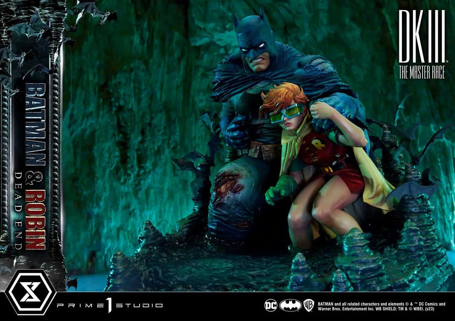 Batman & Robin Dead End (Regular Version) Batman Dark Knight III The Master Race (Comics) – Prime1Studio – ActionFigure Brasil