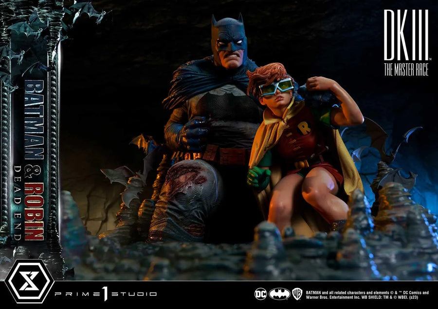 Batman & Robin Dead End (Regular Version) Batman Dark Knight III The Master Race (Comics) – Prime1Studio – ActionFigure Brasil