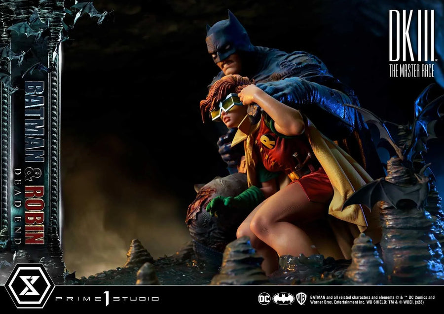 Batman & Robin Dead End (Regular Version) Batman Dark Knight III The Master Race (Comics) – Prime1Studio – ActionFigure Brasil