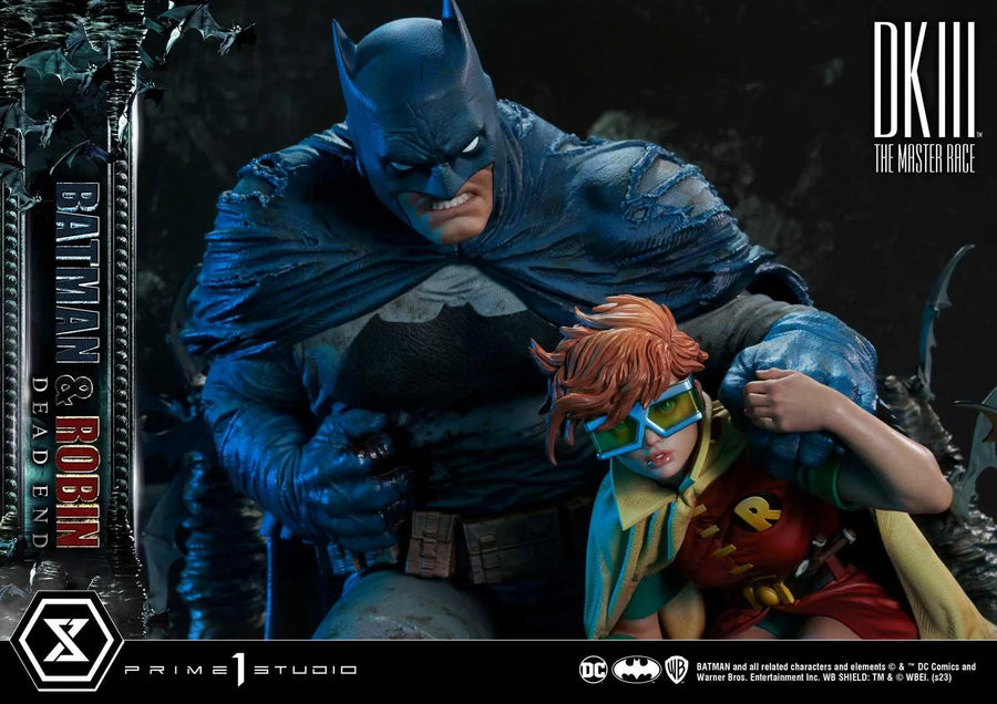 Batman & Robin Dead End (Regular Version) Batman Dark Knight III The Master Race (Comics) – Prime1Studio – ActionFigure Brasil