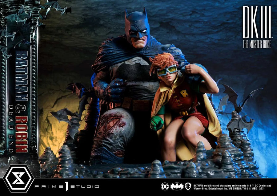 Batman & Robin Dead End (Regular Version) Batman Dark Knight III The Master Race (Comics) – Prime1Studio – ActionFigure Brasil