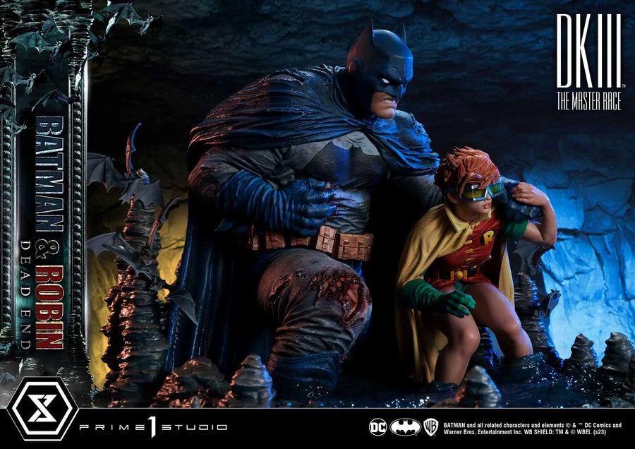 Batman & Robin Dead End (Regular Version) Batman Dark Knight III The Master Race (Comics) – Prime1Studio – ActionFigure Brasil