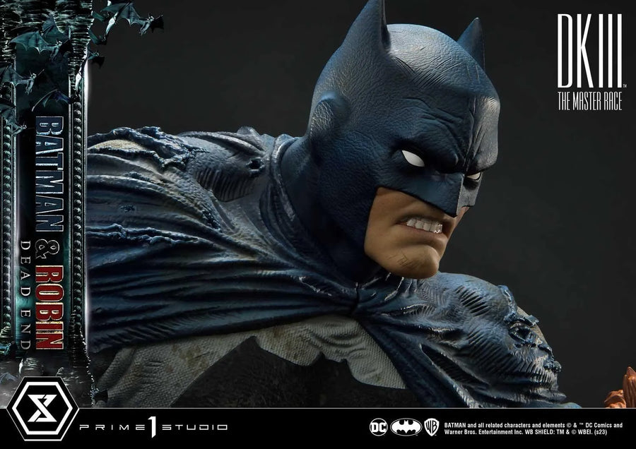 Batman & Robin Dead End (Regular Version) Batman Dark Knight III The Master Race (Comics) – Prime1Studio – ActionFigure Brasil
