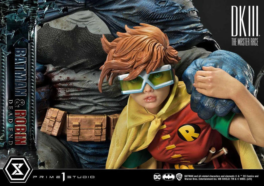 Batman & Robin Dead End (Regular Version) Batman Dark Knight III The Master Race (Comics) – Prime1Studio – ActionFigure Brasil