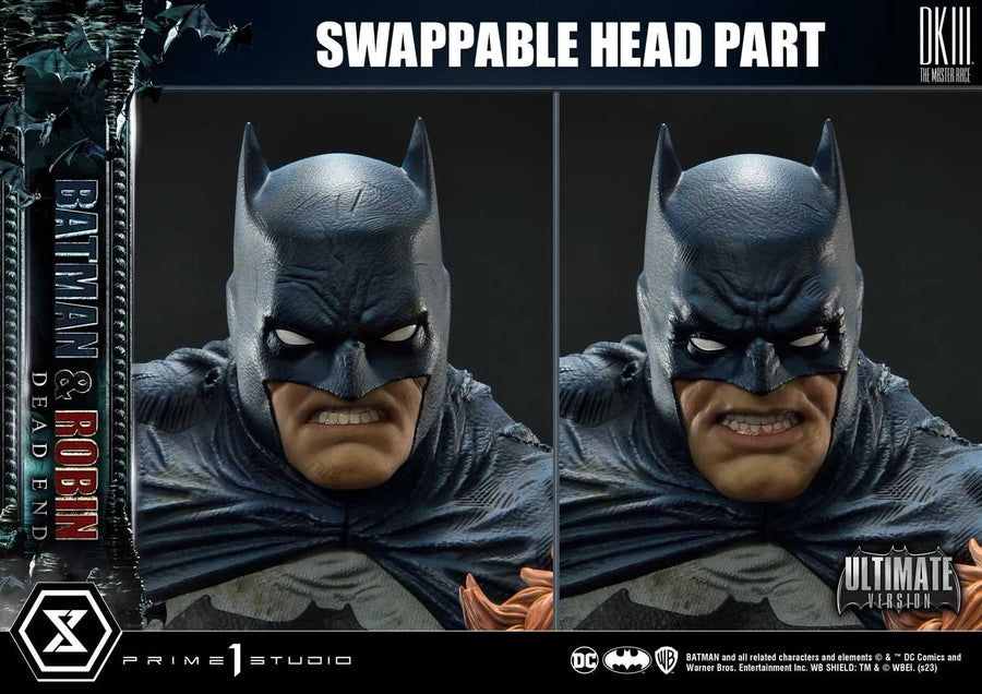 Batman & Robin Dead End (Ultimate Bonus Version) Batman Dark Knight III The Master Race (Comics) – Prime1Studio – ActionFigure Brasil