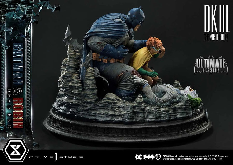 Batman & Robin Dead End (Ultimate Bonus Version) Batman Dark Knight III The Master Race (Comics) – Prime1Studio – ActionFigure Brasil