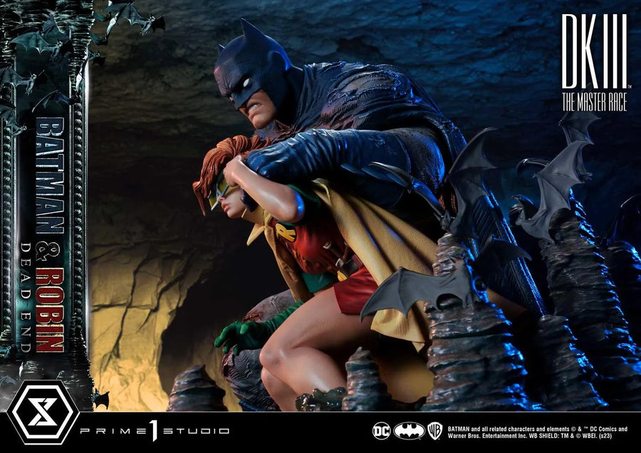 Batman & Robin Dead End (Ultimate Bonus Version) Batman Dark Knight III The Master Race (Comics) – Prime1Studio – ActionFigure Brasil