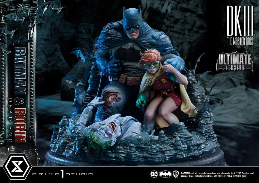 Batman & Robin Dead End (Ultimate Bonus Version) Batman Dark Knight III The Master Race (Comics) – Prime1Studio – ActionFigure Brasil