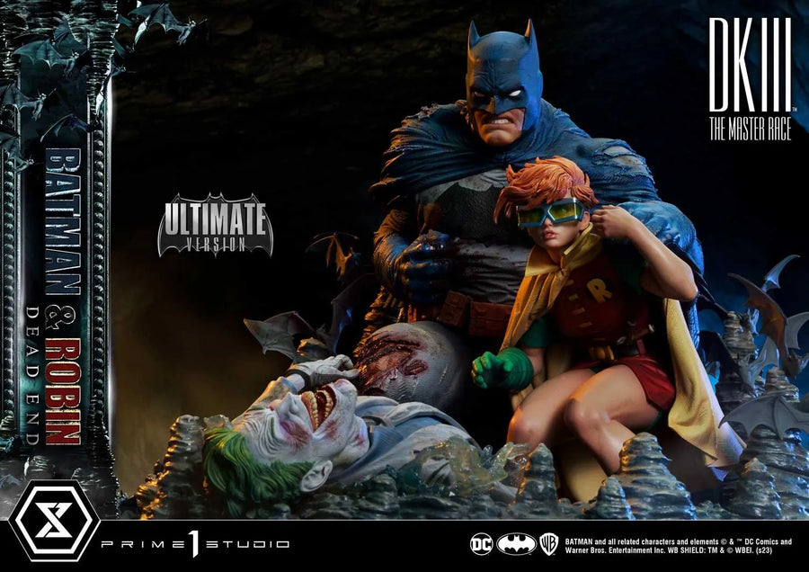 Batman & Robin Dead End (Ultimate Bonus Version) Batman Dark Knight III The Master Race (Comics) – Prime1Studio – ActionFigure Brasil
