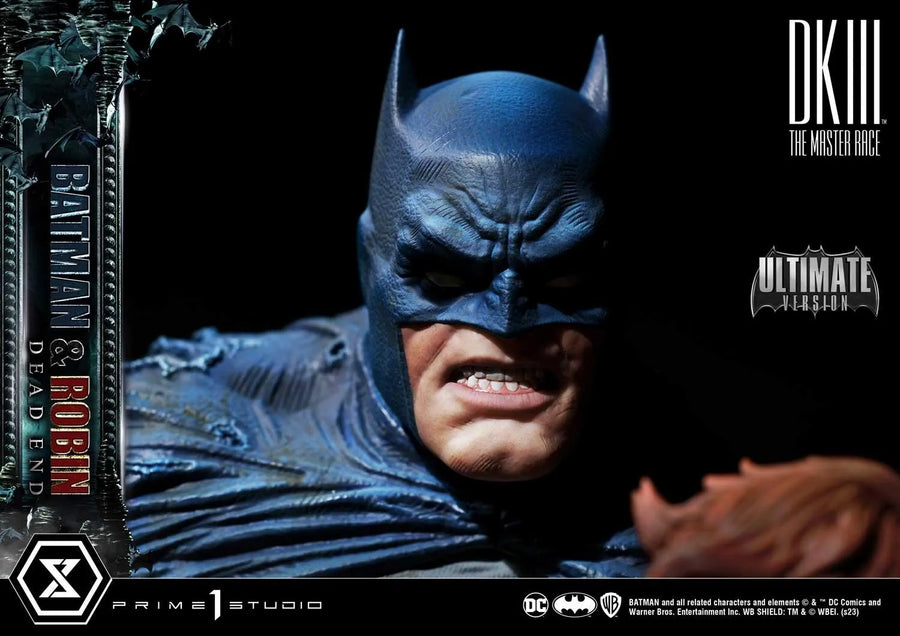 Batman & Robin Dead End (Ultimate Bonus Version) Batman Dark Knight III The Master Race (Comics) – Prime1Studio – ActionFigure Brasil