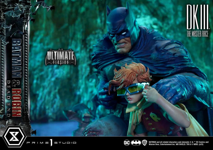 Batman & Robin Dead End (Ultimate Bonus Version) Batman Dark Knight III The Master Race (Comics) – Prime1Studio – ActionFigure Brasil