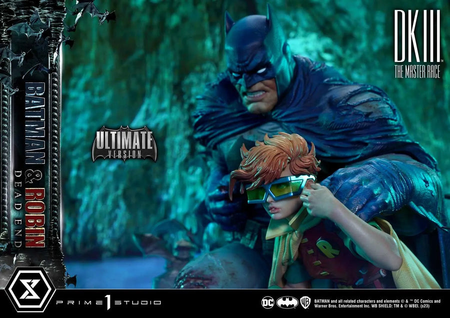 Batman & Robin Dead End (Ultimate Bonus Version) Batman Dark Knight III The Master Race (Comics) – Prime1Studio – ActionFigure Brasil