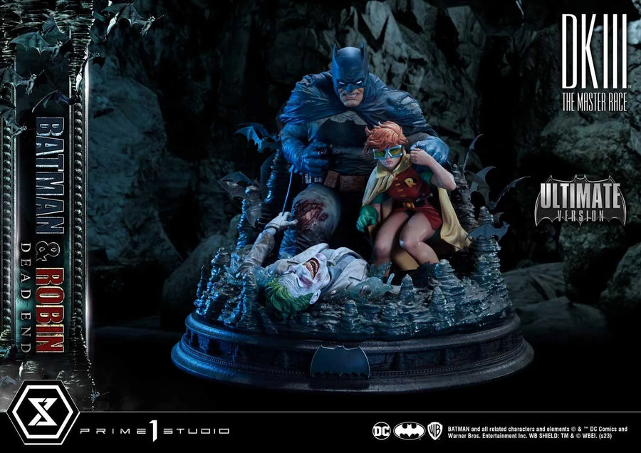 Batman & Robin Dead End (Ultimate Version) Batman Dark Knight III The Master Race (Comics) – Prime1Studio – ActionFigure Brasil