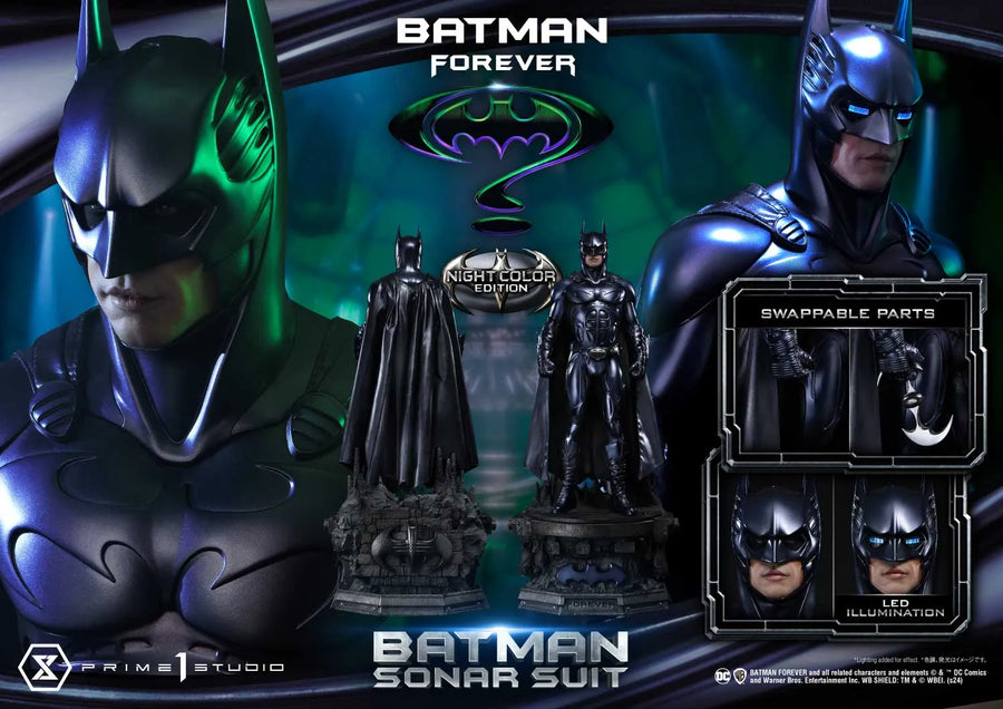 Batman Sonar Suit (Night Color Edition) Batman Forever (Film) – Prime1Studio – ActionFigure Brasil