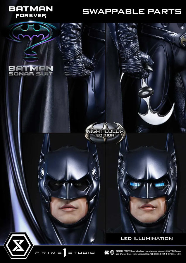 Batman Sonar Suit (Night Color Edition) Batman Forever (Film) – Prime1Studio – ActionFigure Brasil