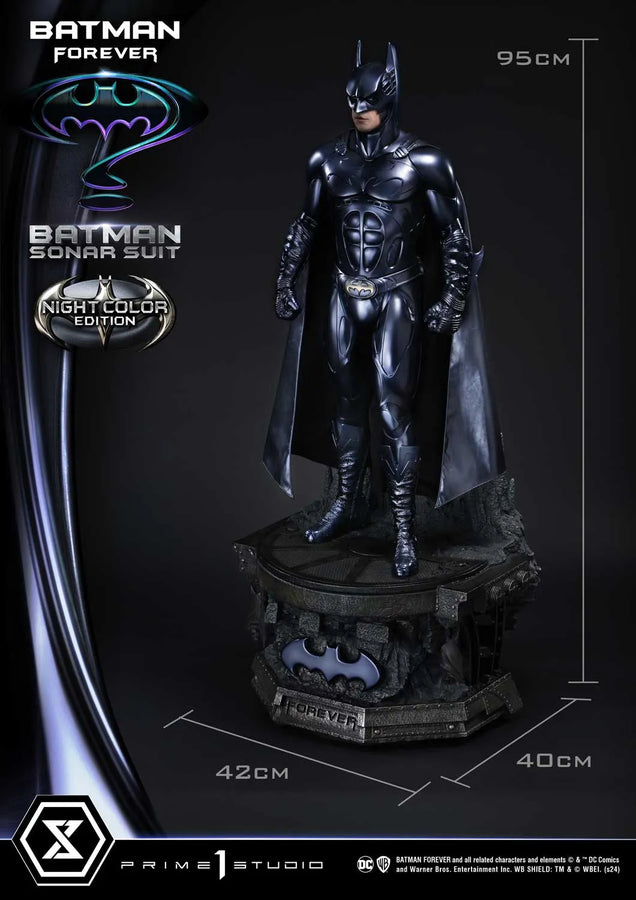 Batman Sonar Suit (Night Color Edition) Batman Forever (Film) – Prime1Studio – ActionFigure Brasil