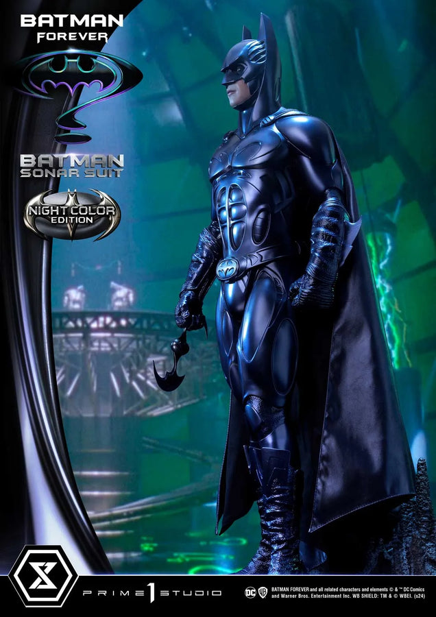 Batman Sonar Suit (Night Color Edition) Batman Forever (Film) – Prime1Studio – ActionFigure Brasil