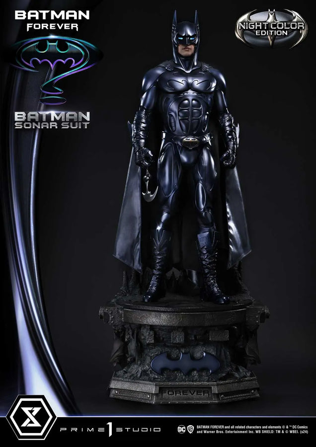 Batman Sonar Suit (Night Color Edition) Batman Forever (Film) – Prime1Studio – ActionFigure Brasil