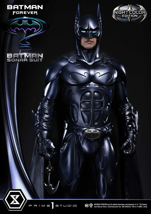 Batman Sonar Suit (Night Color Edition) Batman Forever (Film) – Prime1Studio – ActionFigure Brasil