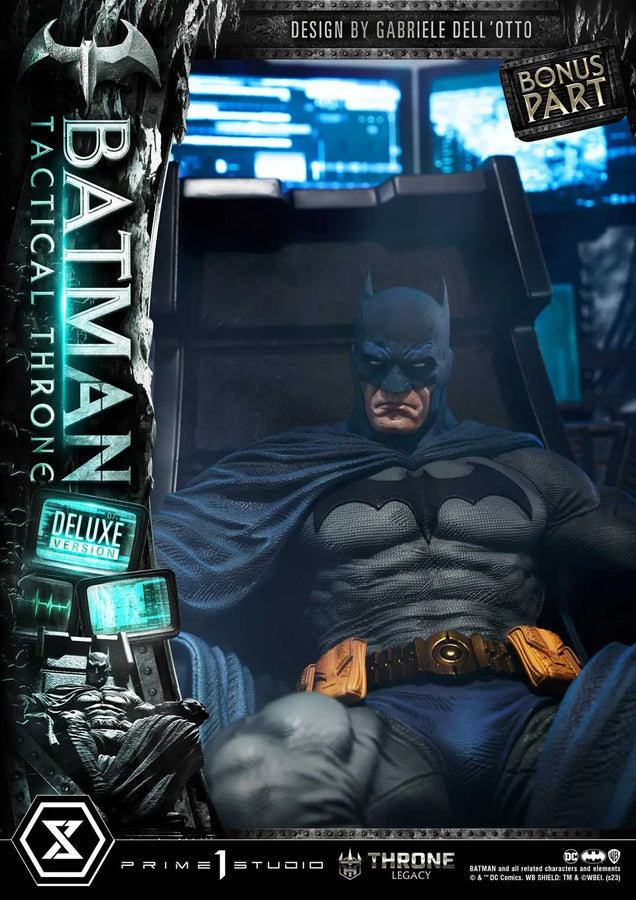 Batman Tactical Throne (Deluxe Bonus Version) Batman (Comics) – Prime1Studio – ActionFigure Brasil