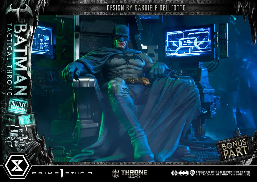 Batman Tactical Throne (Deluxe Bonus Version) Batman (Comics) – Prime1Studio – ActionFigure Brasil