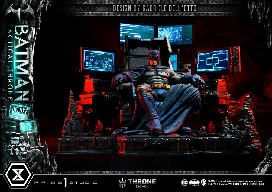Batman Tactical Throne (Deluxe Bonus Version) Batman (Comics) – Prime1Studio – ActionFigure Brasil