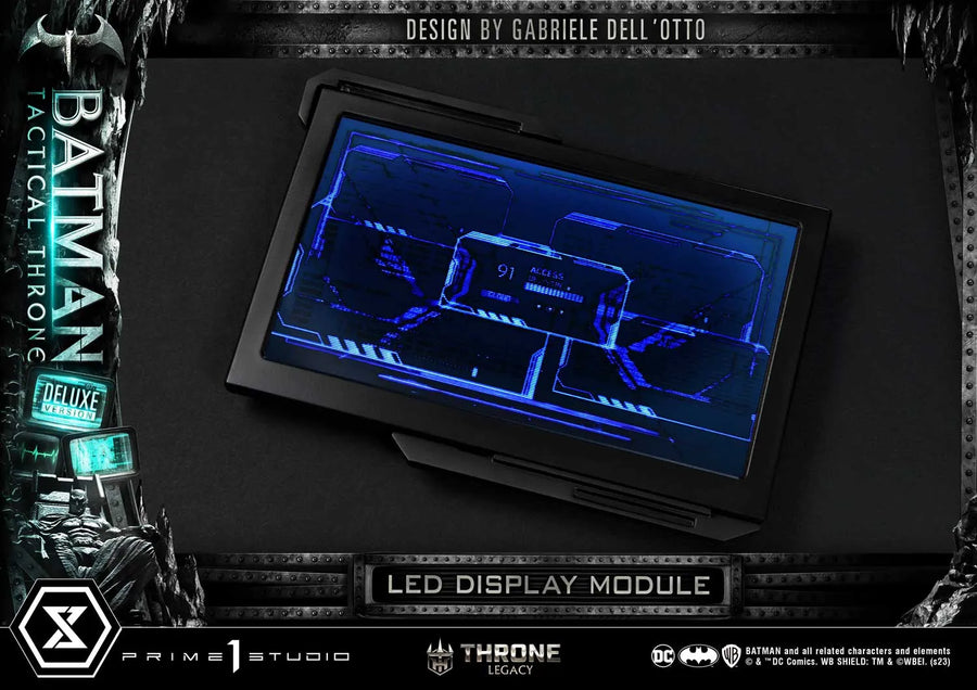 Batman Tactical Throne (Deluxe Bonus Version) Batman (Comics) – Prime1Studio – ActionFigure Brasil