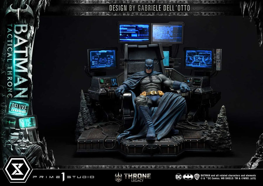 Batman Tactical Throne (Deluxe Bonus Version) Batman (Comics) – Prime1Studio – ActionFigure Brasil