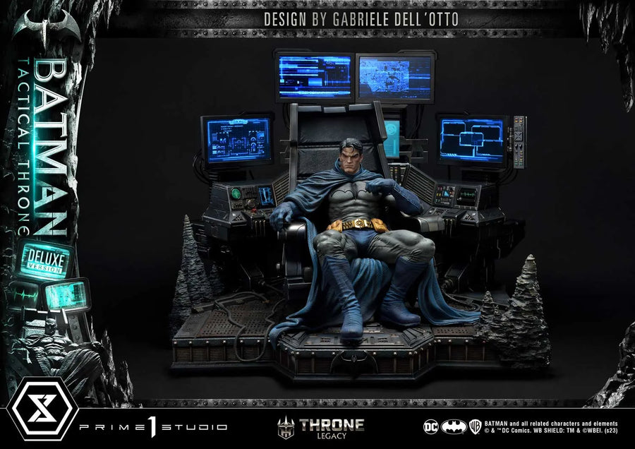 Batman Tactical Throne (Deluxe Bonus Version) Batman (Comics) – Prime1Studio – ActionFigure Brasil