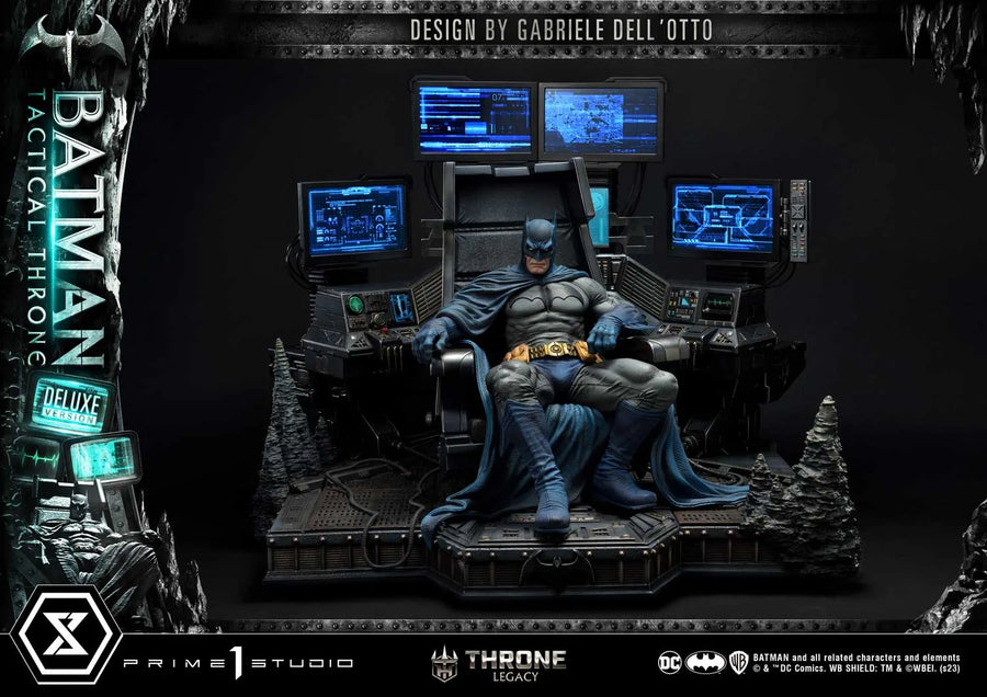 Batman Tactical Throne (Deluxe Bonus Version) Batman (Comics) – Prime1Studio – ActionFigure Brasil