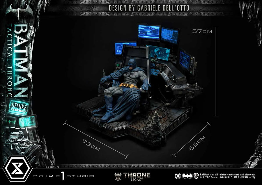 Batman Tactical Throne (Deluxe Bonus Version) Batman (Comics) – Prime1Studio – ActionFigure Brasil