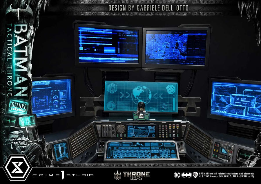 Batman Tactical Throne (Deluxe Bonus Version) Batman (Comics) – Prime1Studio – ActionFigure Brasil