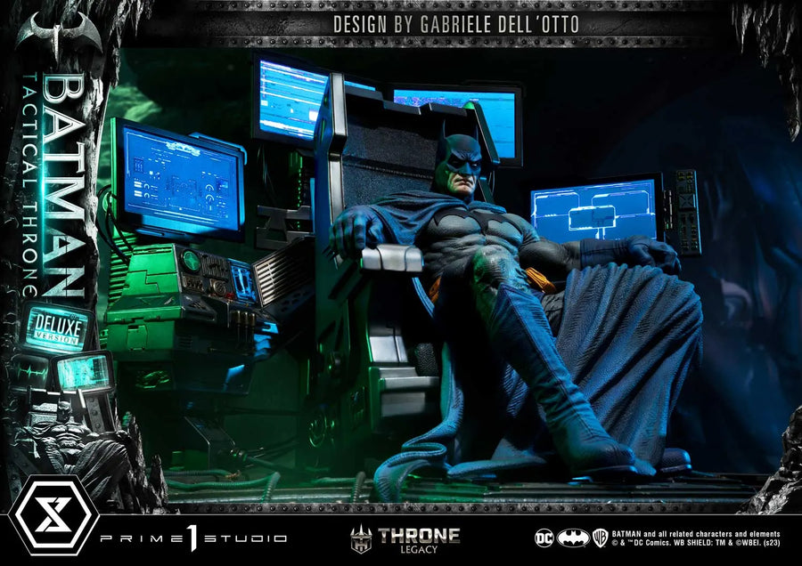 Batman Tactical Throne (Deluxe Bonus Version) Batman (Comics) – Prime1Studio – ActionFigure Brasil