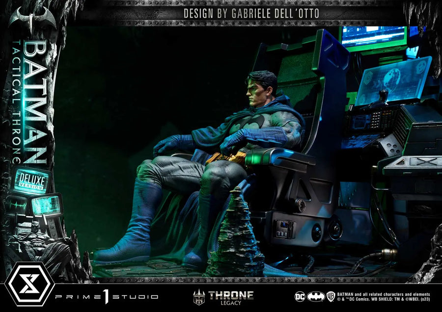 Batman Tactical Throne (Deluxe Bonus Version) Batman (Comics) – Prime1Studio – ActionFigure Brasil