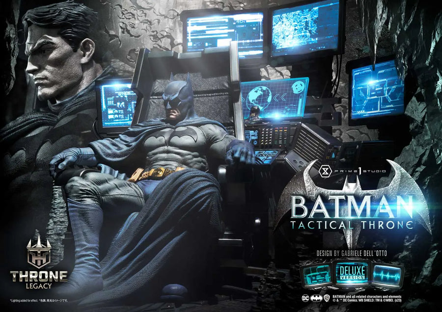Batman Tactical Throne (Deluxe Bonus Version) Batman (Comics) – Prime1Studio – ActionFigure Brasil