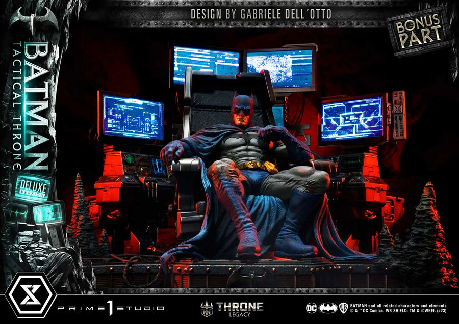 Batman Tactical Throne (Deluxe Bonus Version) Batman (Comics) – Prime1Studio – ActionFigure Brasil