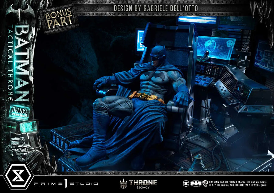 Batman Tactical Throne (Deluxe Bonus Version) Batman (Comics) – Prime1Studio – ActionFigure Brasil
