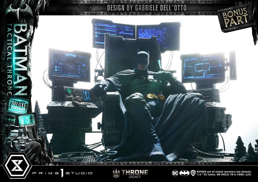 Batman Tactical Throne (Deluxe Bonus Version) Batman (Comics) – Prime1Studio – ActionFigure Brasil