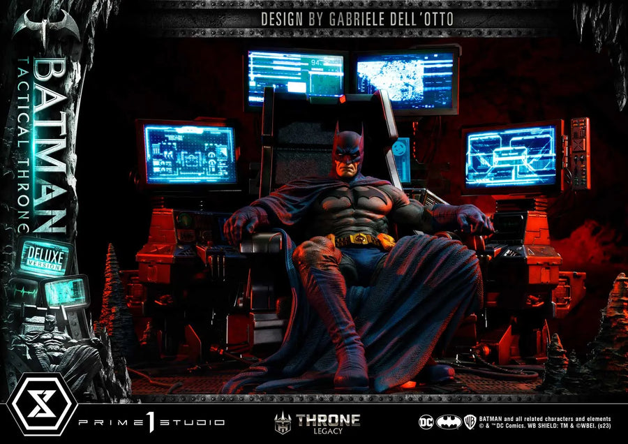 Batman Tactical Throne (Deluxe Bonus Version) Batman (Comics) – Prime1Studio – ActionFigure Brasil