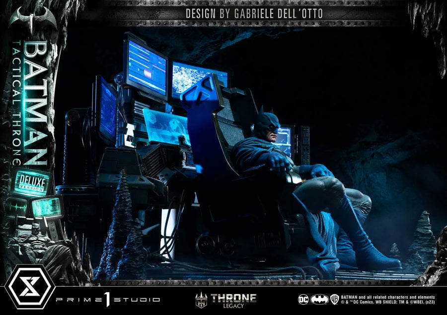 Batman Tactical Throne (Deluxe Bonus Version) Batman (Comics) – Prime1Studio – ActionFigure Brasil