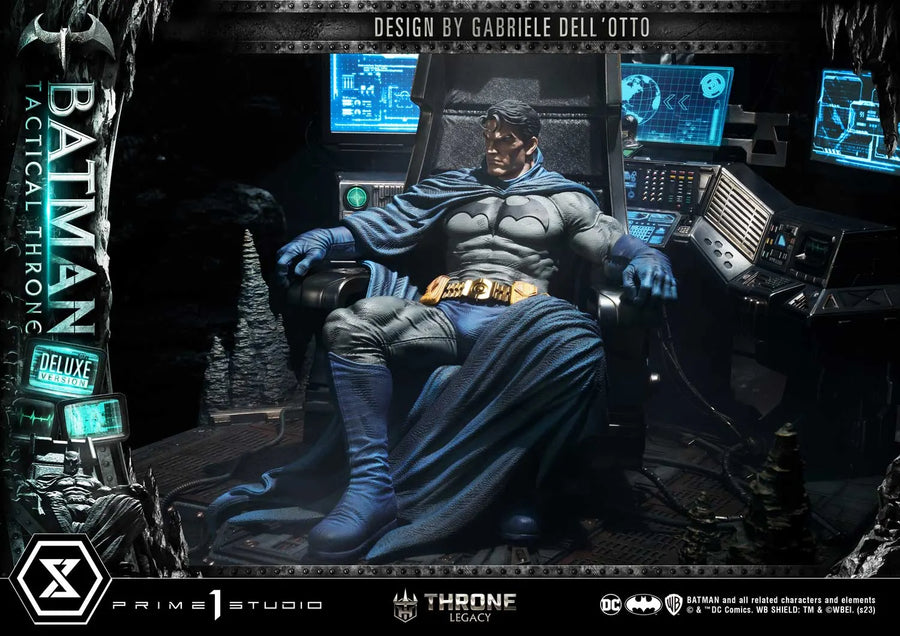 Batman Tactical Throne (Deluxe Bonus Version) Batman (Comics) – Prime1Studio – ActionFigure Brasil