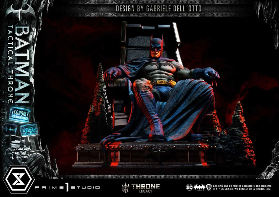 Batman Tactical Throne (Economy Version) Batman (Comics) – Prime1Studio – ActionFigure Brasil