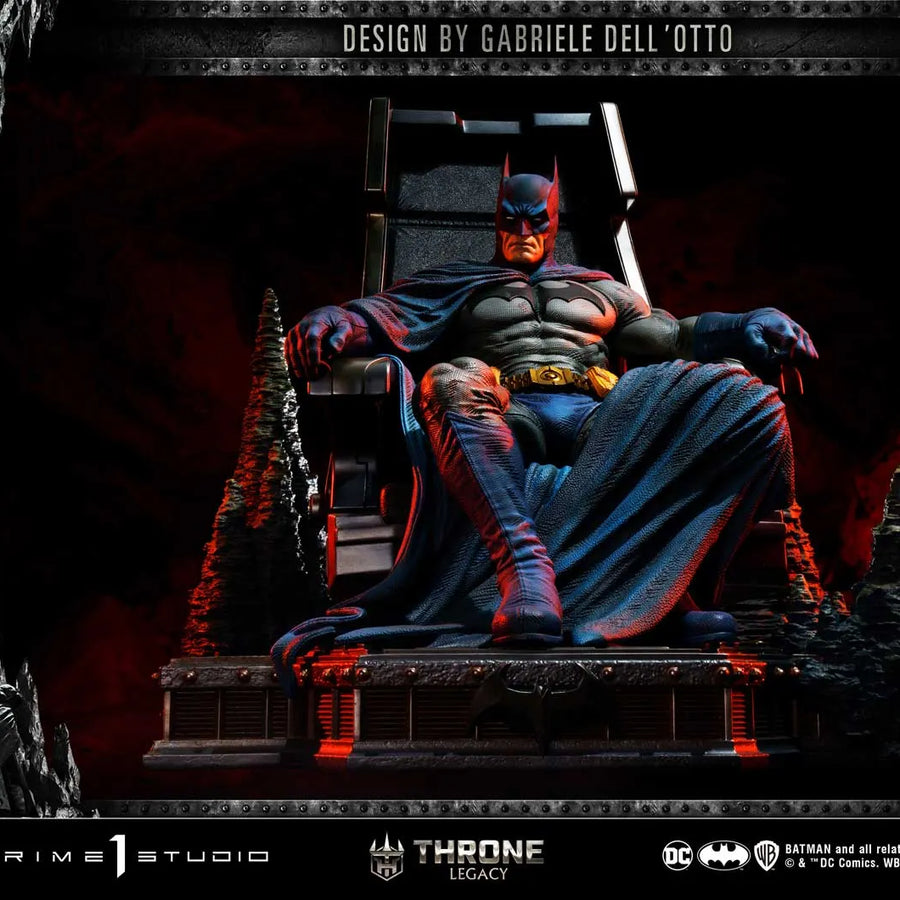 Batman Tactical Throne (Economy Version) Batman (Comics) – Prime1Studio – ActionFigure Brasil